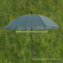 23-Inch 12 Ribs Auto Open Straight Umbrella by New Style (YSS0073-1-1)